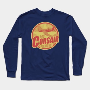 WW2 F-4U Corsair Long Sleeve T-Shirt